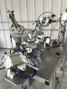 CNC machined plate and fixture component by THR Machinery